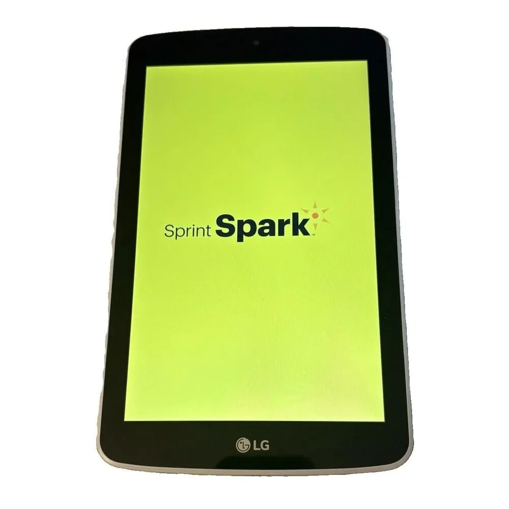 LG G Pad F 7.0 LK430 Android 5 Tablet (Sprint) - 8GB White Excellent Condition